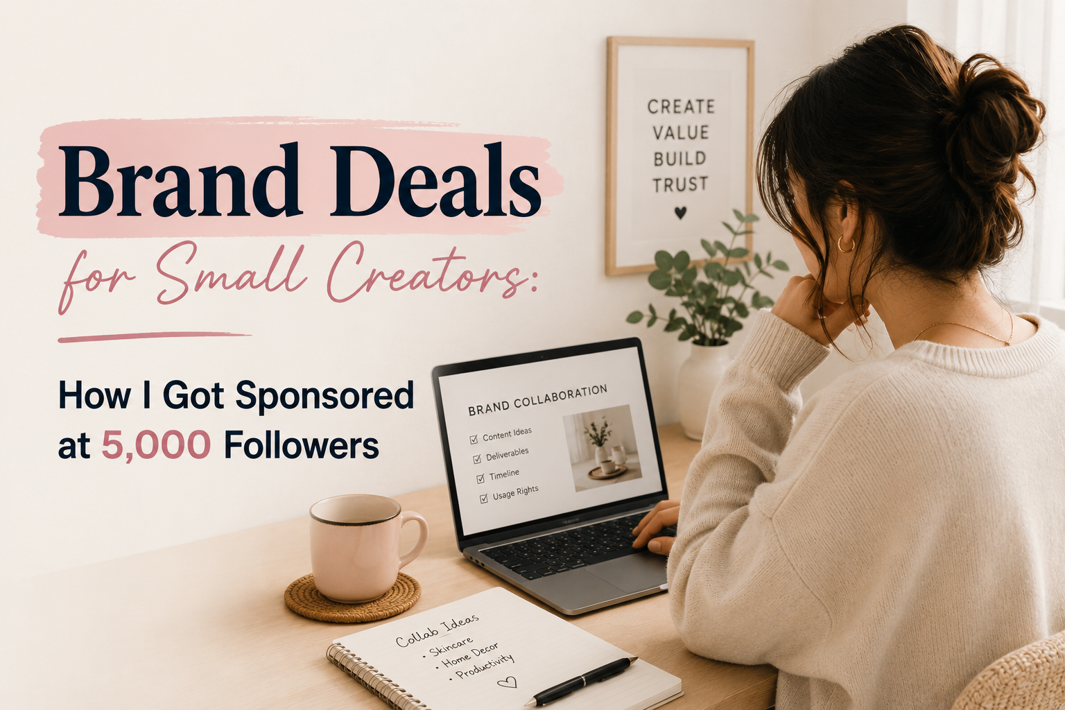 Brand Deals for Small Creators: How I Got Sponsored at 5,000 Followers