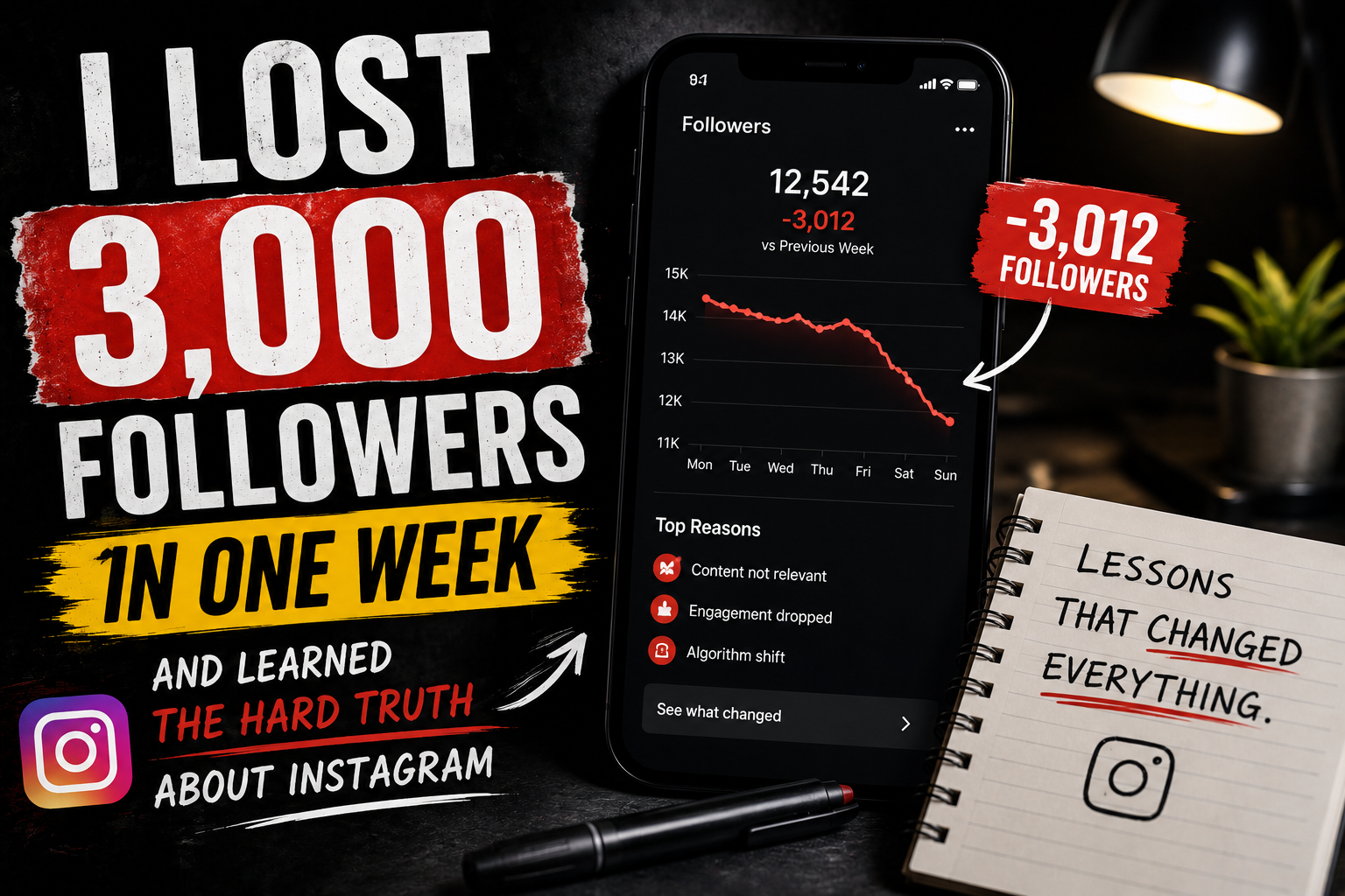 I Lost 3,000 Followers in One Week and Learned the Hard Truth About Instagram